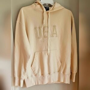 Polo Ralph Lauren Sport USA casual cream hoodie Unisex size M